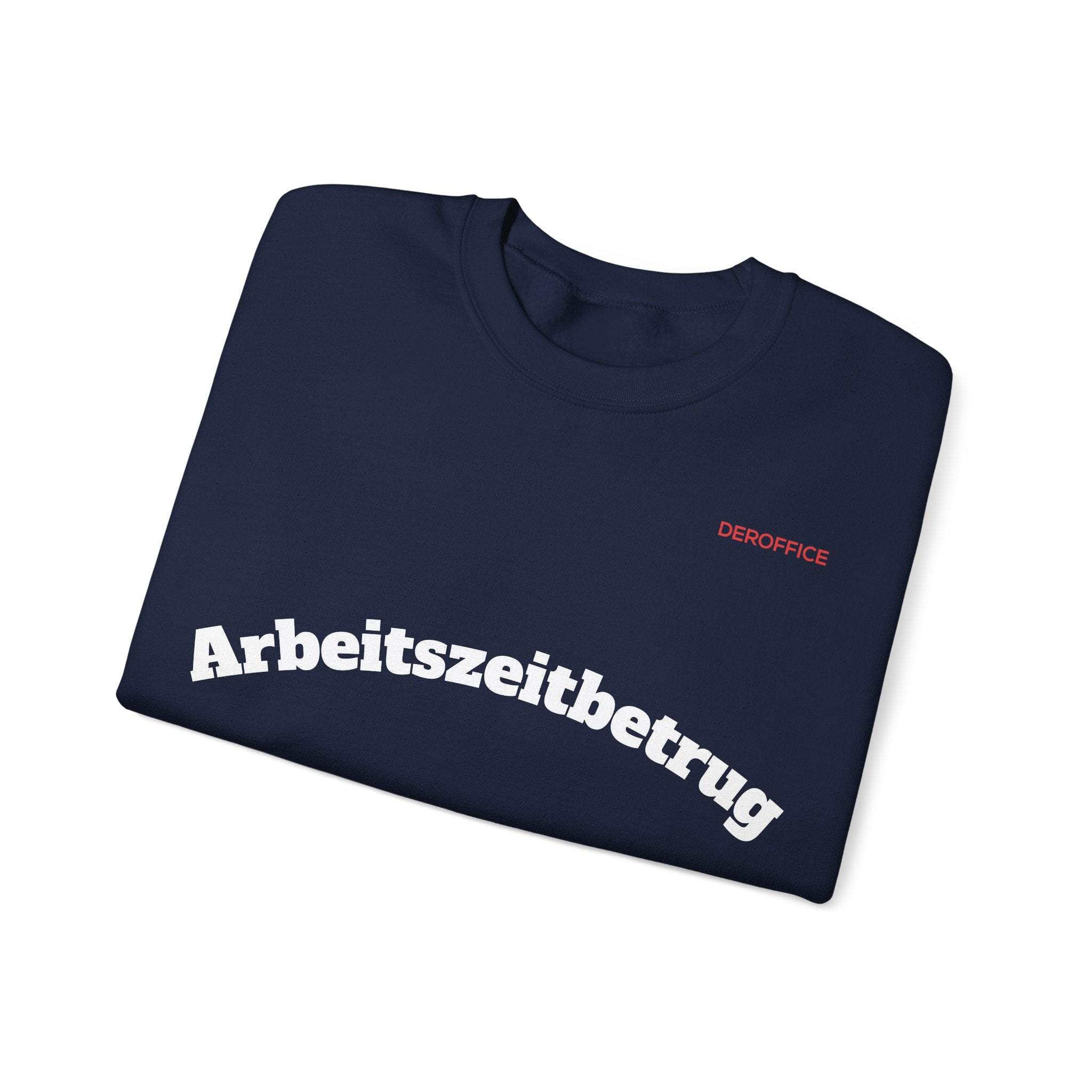 Lustiger Sprüche Pullover – Arbeitszeitbetrug | Geschenk für Kollegen & Bürohumor