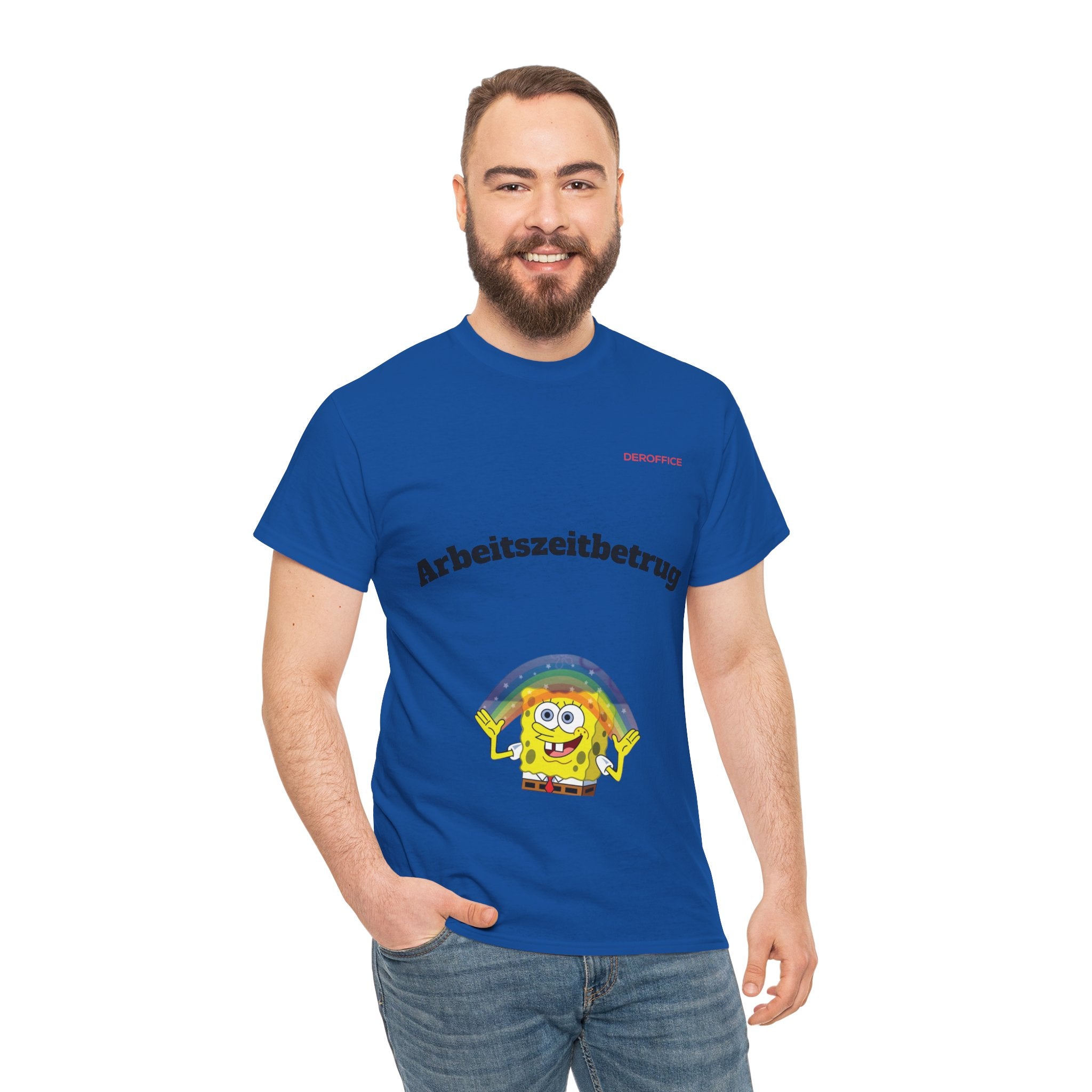 Lustiger Sprüche Shirt – Arbeitszeitbetrug | Geschenk für Kollegen & Bürohumor