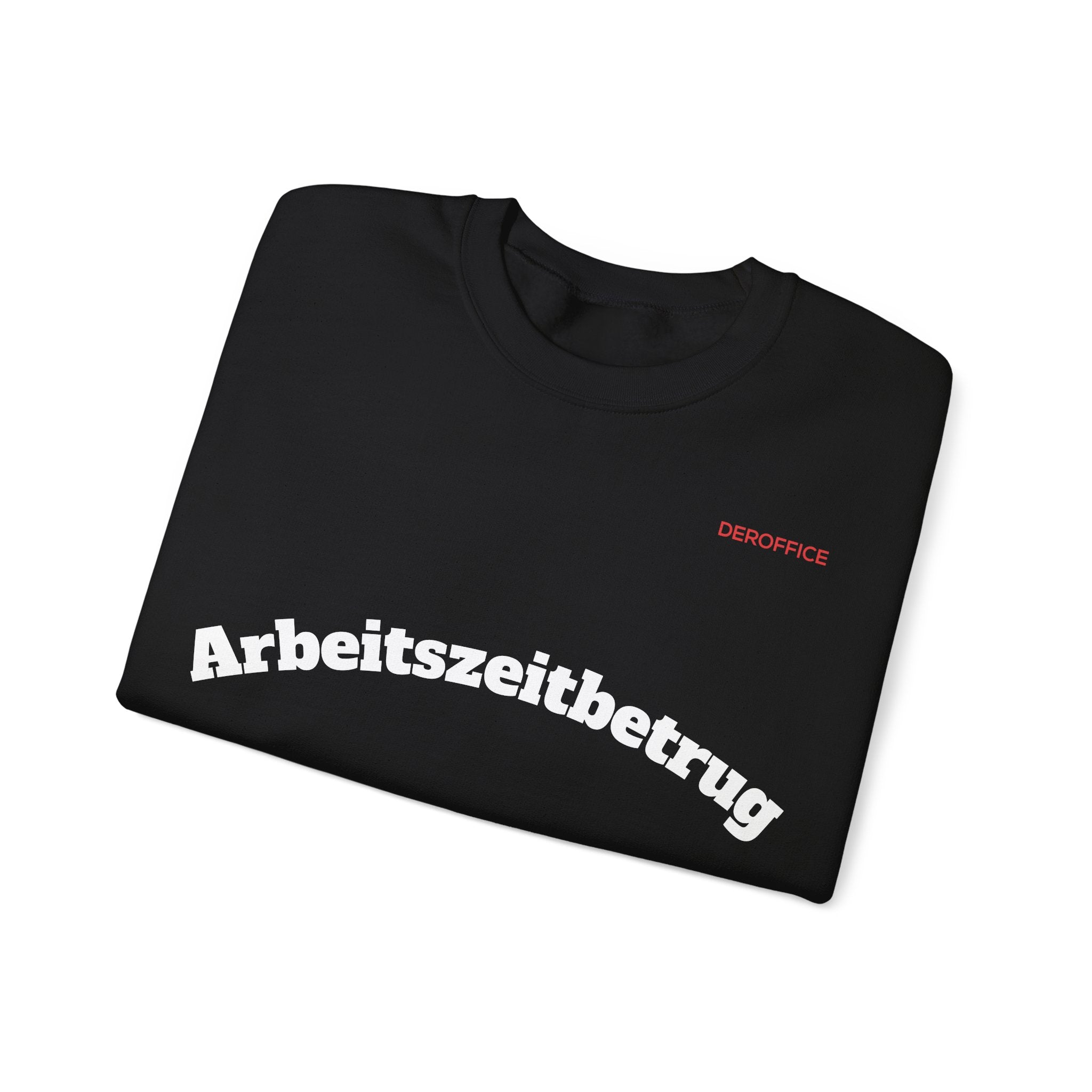Lustiger Sprüche Pullover – Arbeitszeitbetrug | Geschenk für Kollegen & Bürohumor
