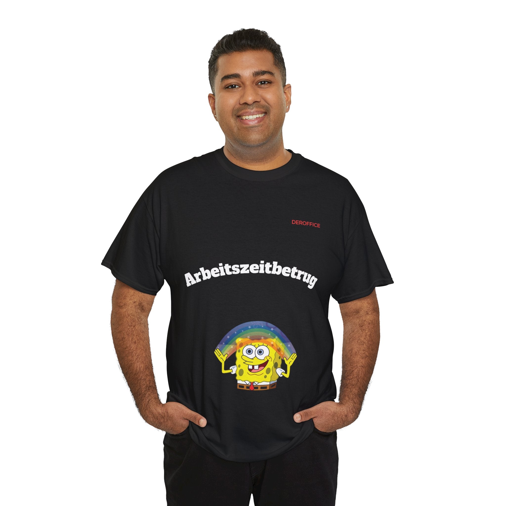 Lustiger Sprüche Shirt – Arbeitszeitbetrug | Geschenk für Kollegen & Bürohumor