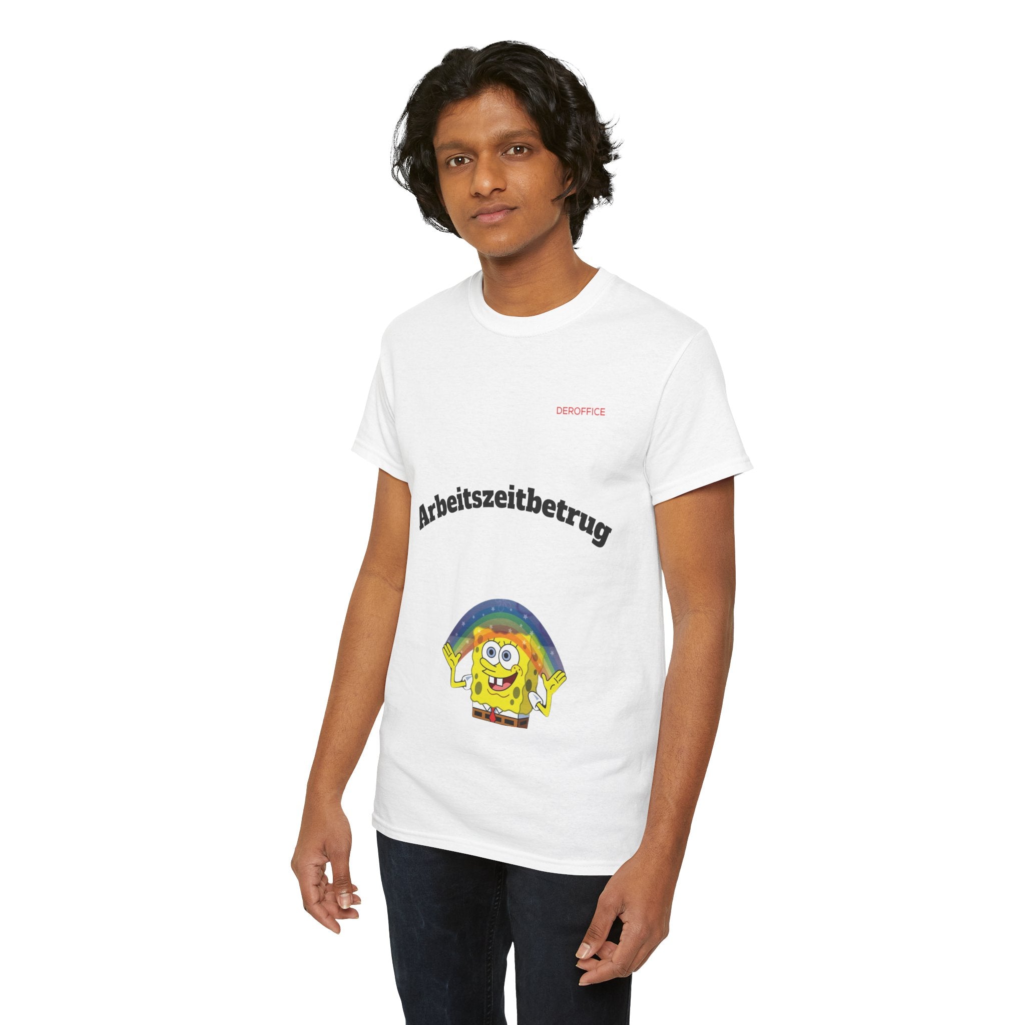 Lustiger Sprüche Shirt – Arbeitszeitbetrug | Geschenk für Kollegen & Bürohumor