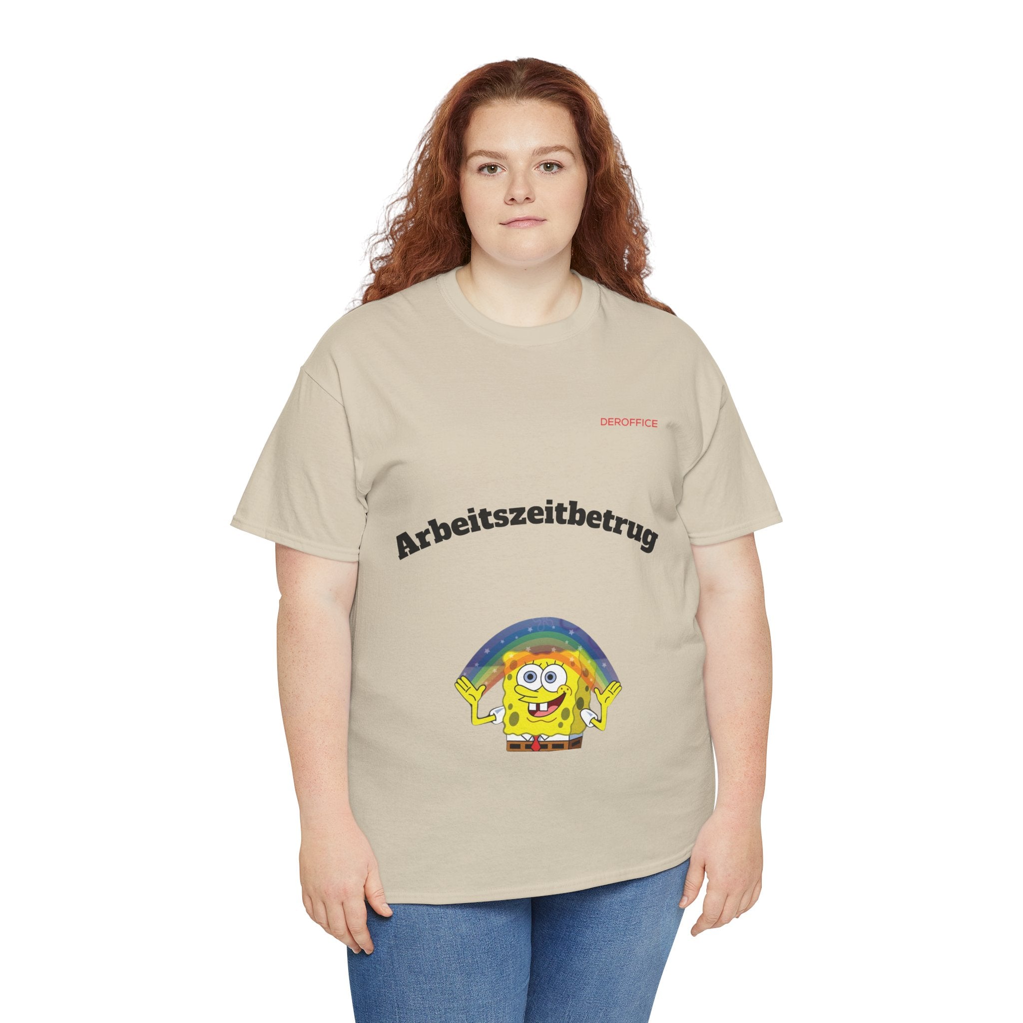 Lustiger Sprüche Shirt – Arbeitszeitbetrug | Geschenk für Kollegen & Bürohumor