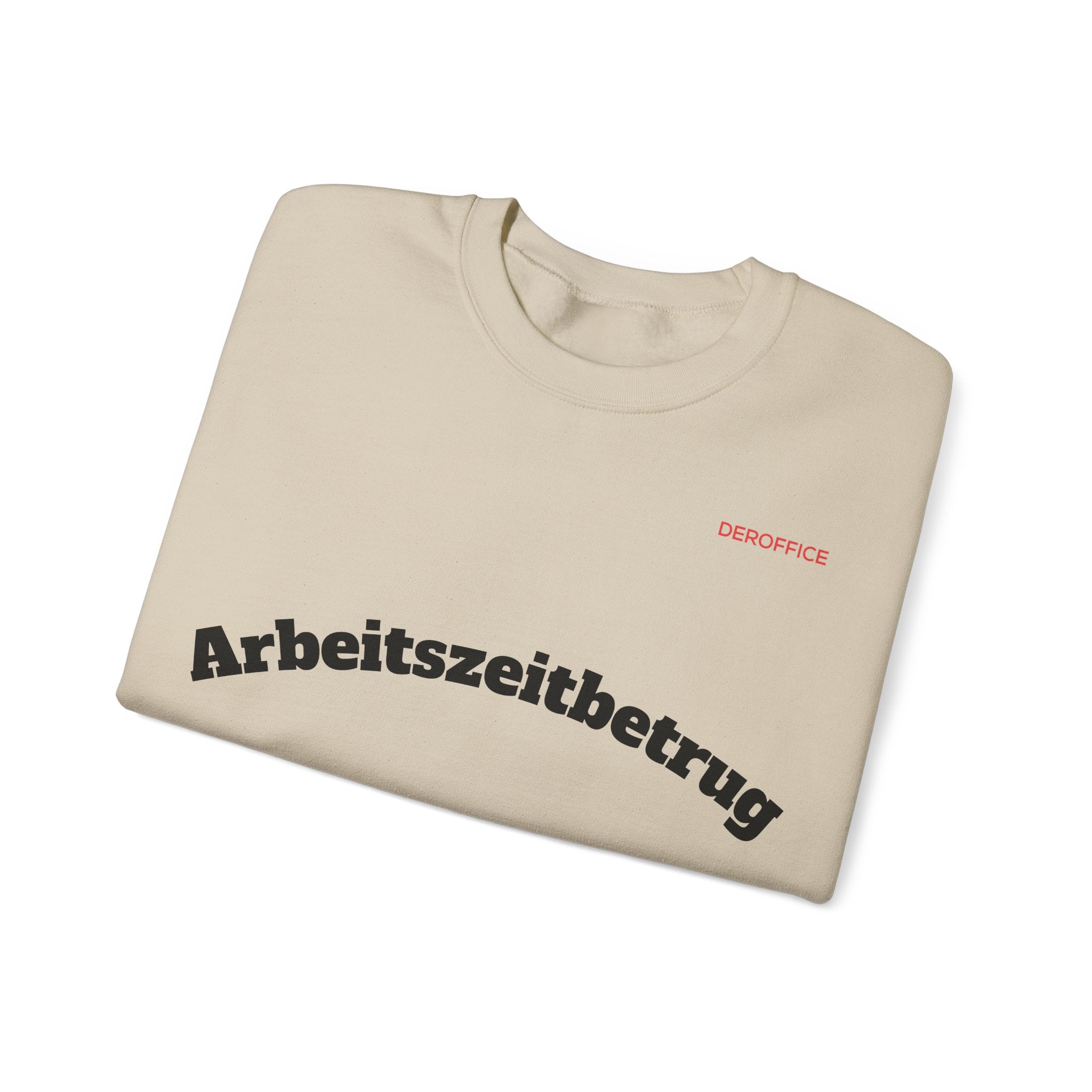 Lustiger Sprüche Pullover – Arbeitszeitbetrug | Geschenk für Kollegen & Bürohumor