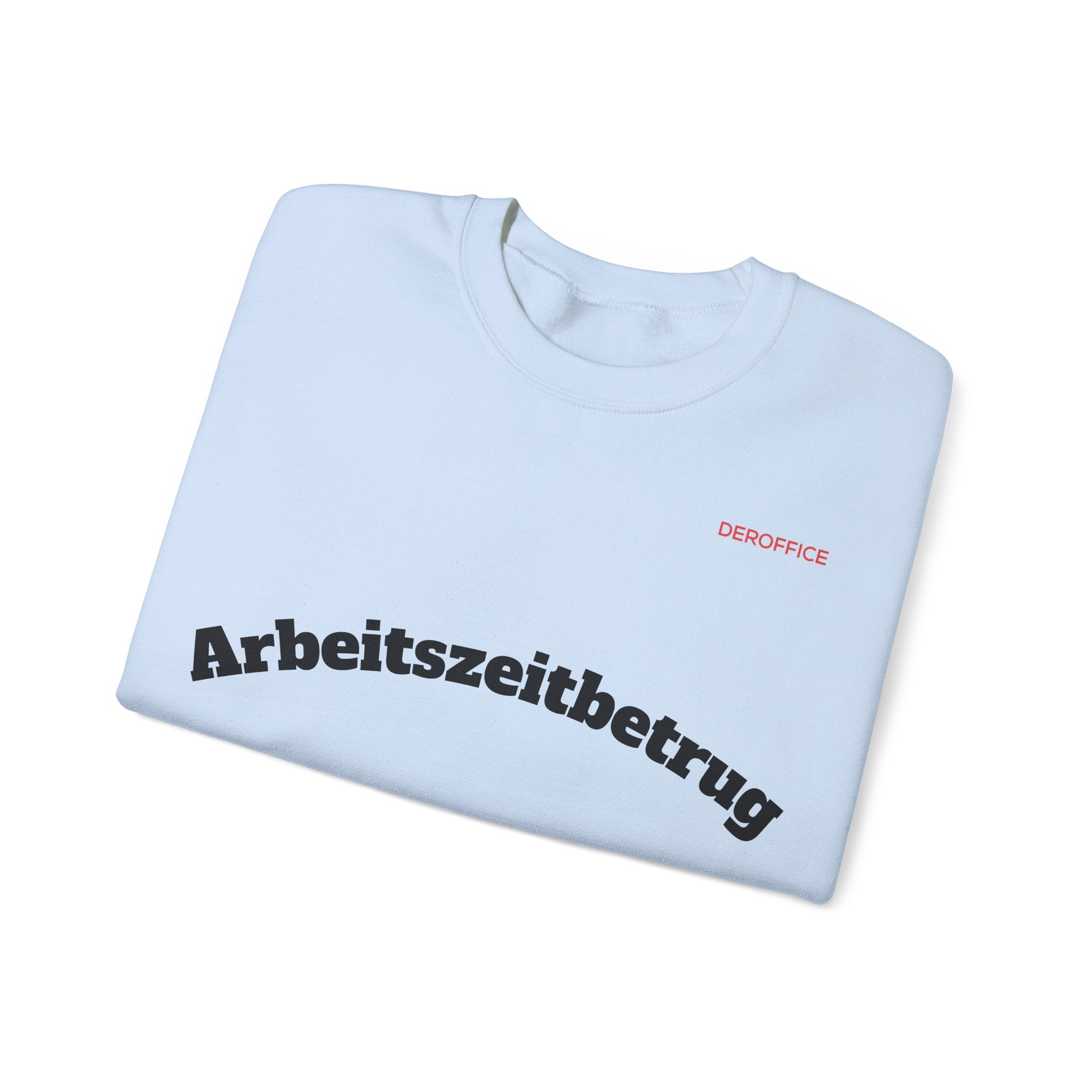 Lustiger Sprüche Pullover – Arbeitszeitbetrug | Geschenk für Kollegen & Bürohumor