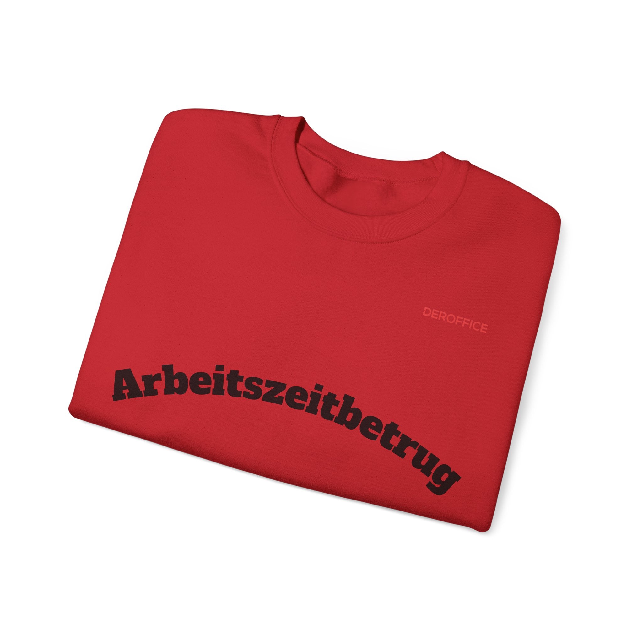 Lustiger Sprüche Pullover – Arbeitszeitbetrug | Geschenk für Kollegen & Bürohumor