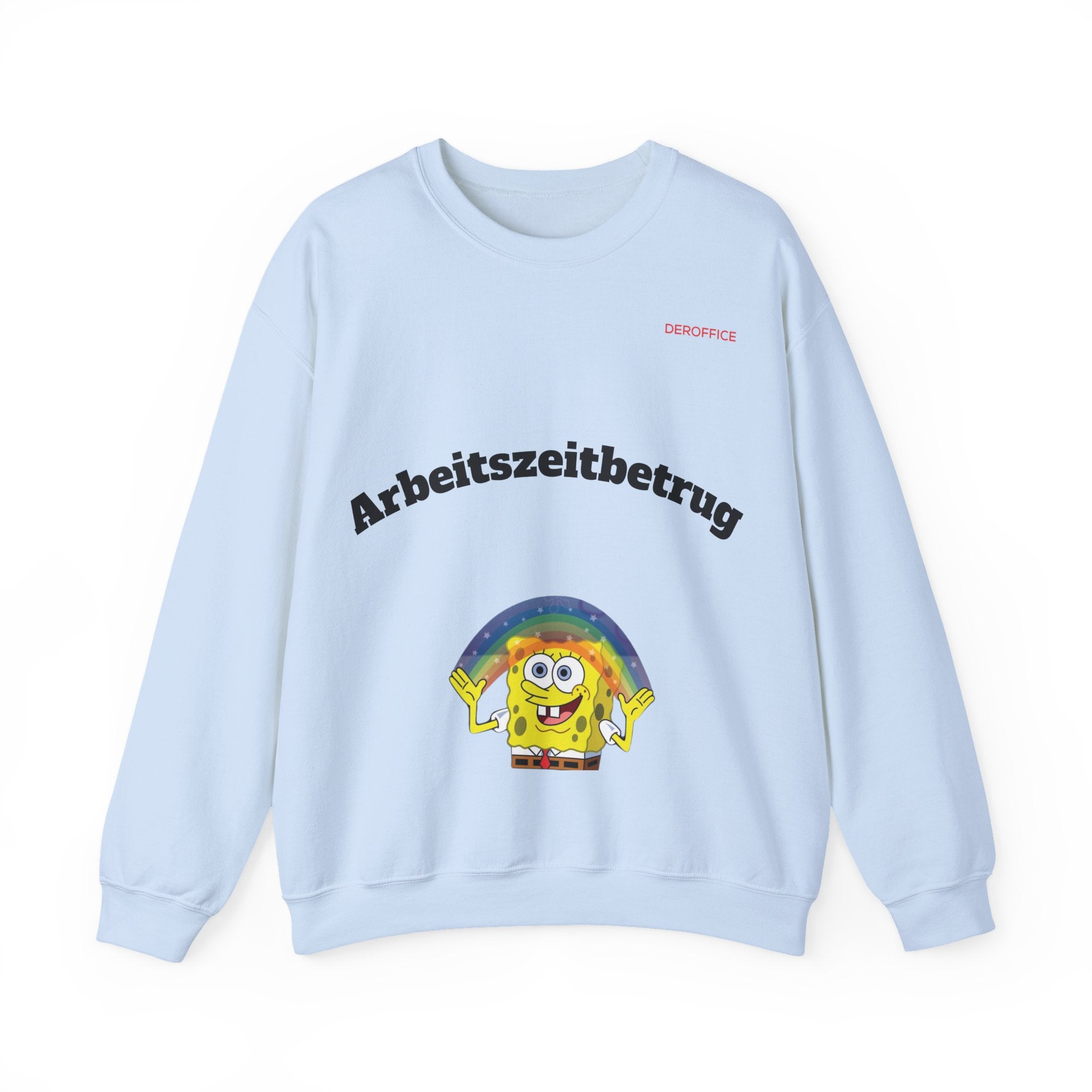 Lustiger Sprüche Pullover – Arbeitszeitbetrug | Geschenk für Kollegen & Bürohumor