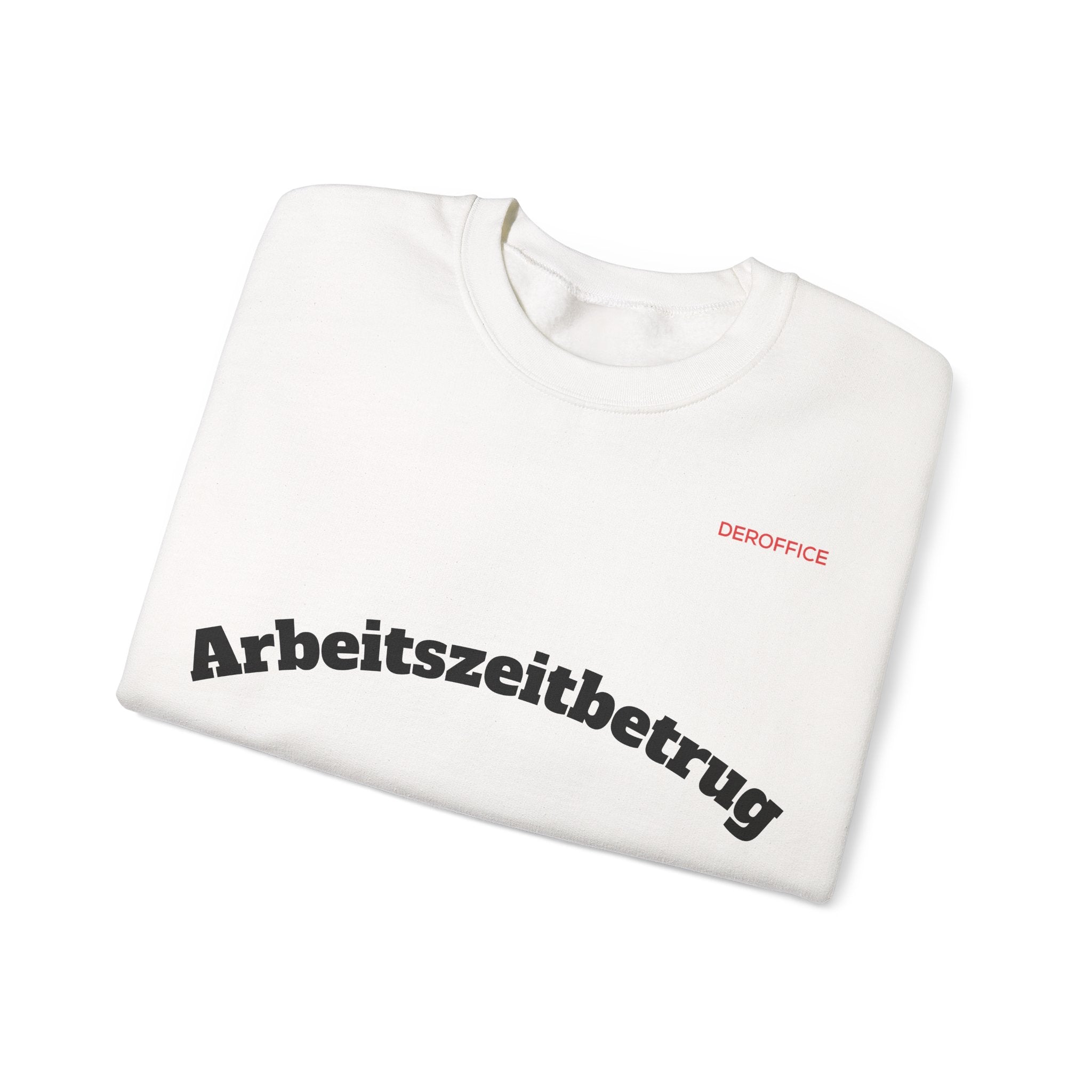 Lustiger Sprüche Pullover – Arbeitszeitbetrug | Geschenk für Kollegen & Bürohumor
