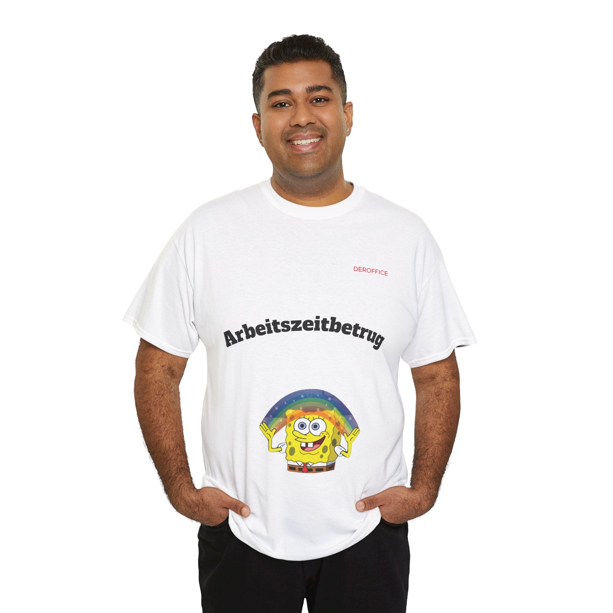 Lustiger Sprüche Shirt – Arbeitszeitbetrug | Geschenk für Kollegen & Bürohumor
