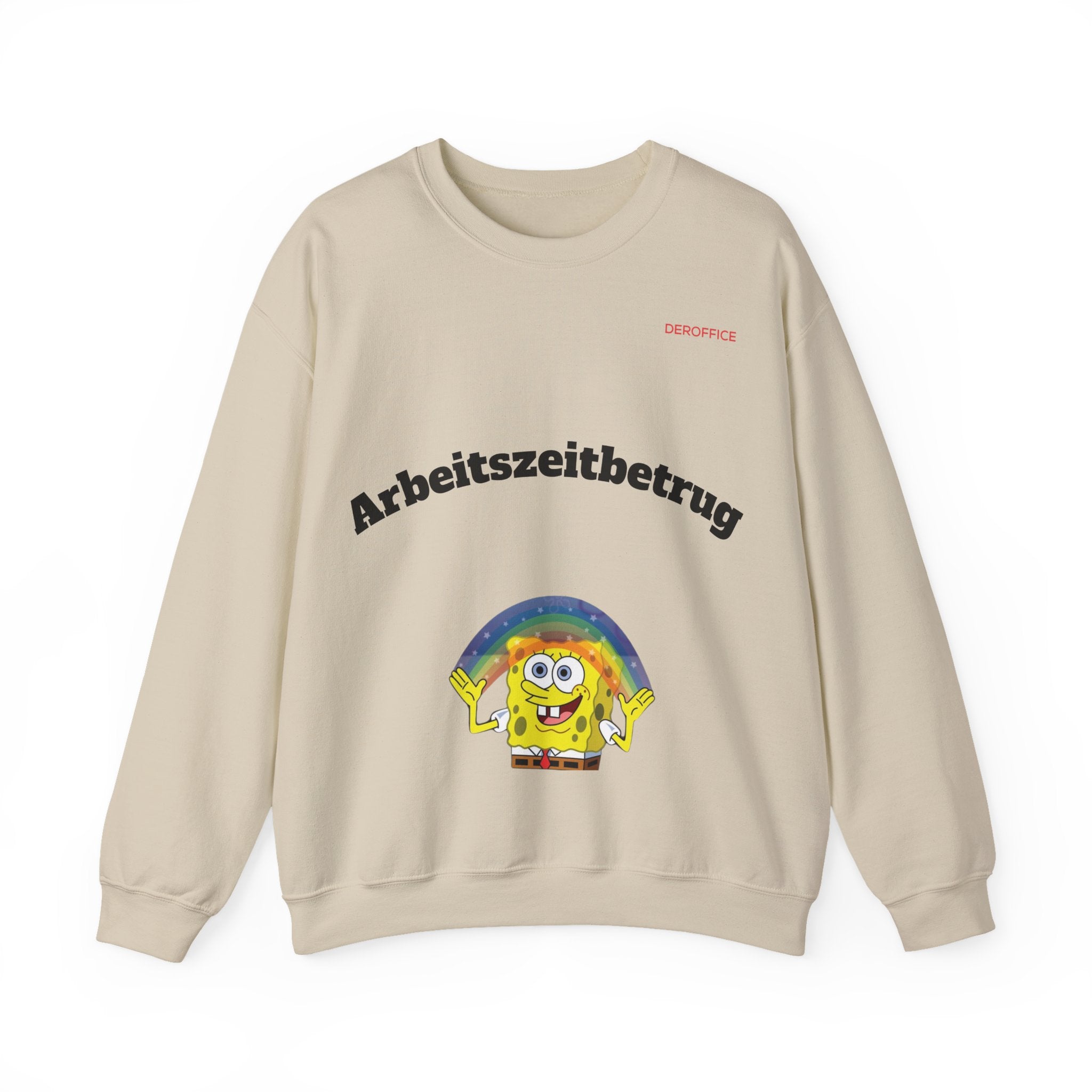 Lustiger Sprüche Pullover – Arbeitszeitbetrug | Geschenk für Kollegen & Bürohumor