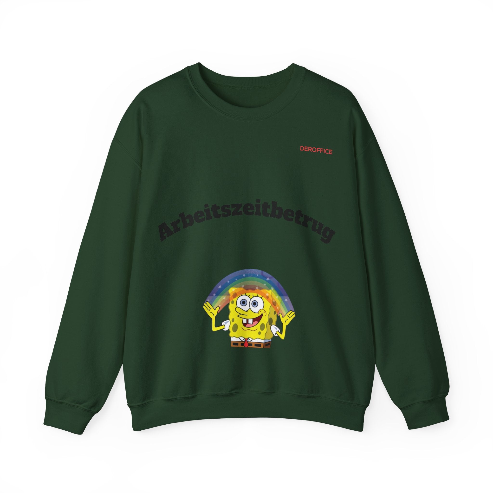 Lustiger Sprüche Pullover – Arbeitszeitbetrug | Geschenk für Kollegen & Bürohumor