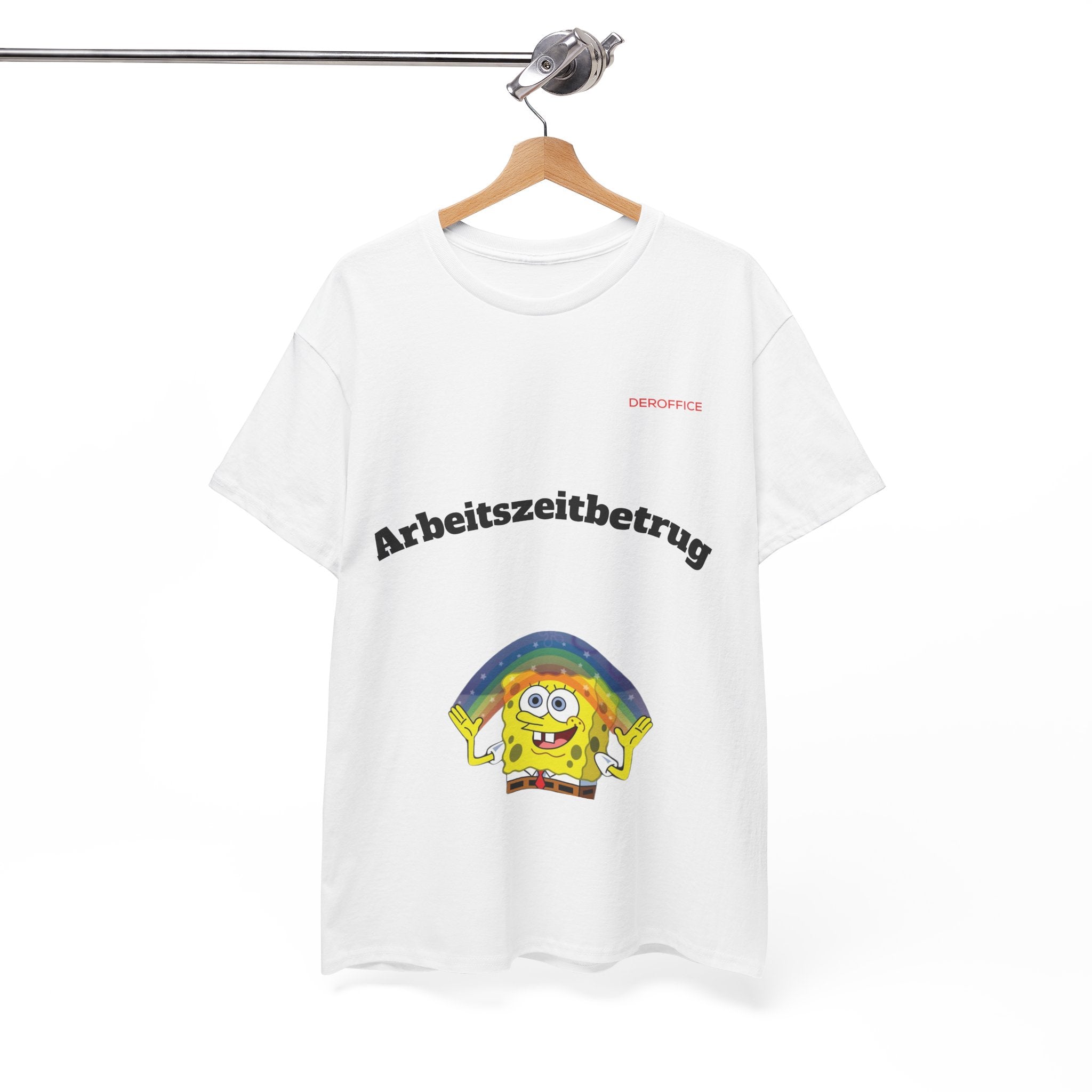 Lustiger Sprüche Shirt – Arbeitszeitbetrug | Geschenk für Kollegen & Bürohumor