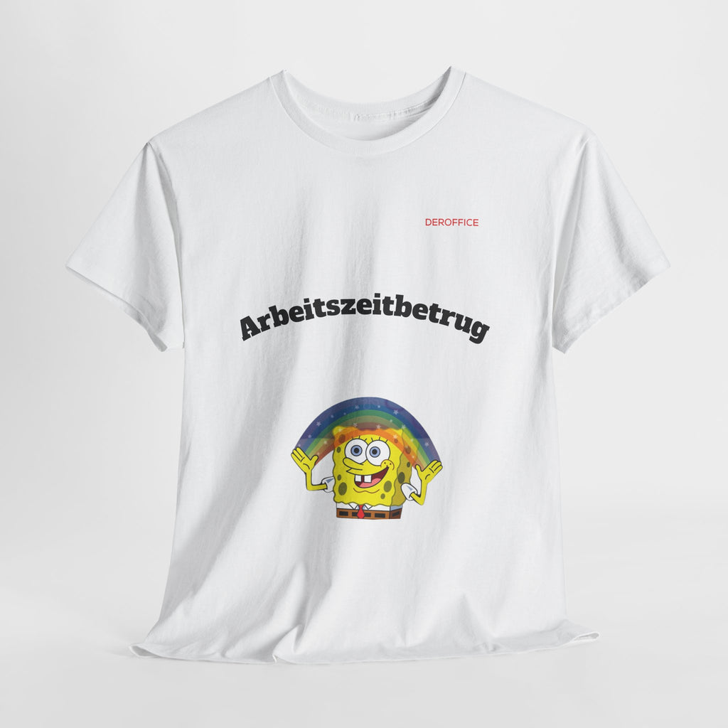 Lustiger Sprüche Shirt – Arbeitszeitbetrug | Geschenk für Kollegen & Bürohumor